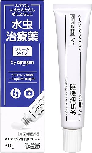【指定第2類医薬品】 by Amazon キルカミンV8水虫クリーム 30g