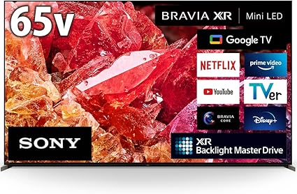 ソニー 65V型 4K 液晶 テレビ ブラビア XRJ-65X95K Mini LED BRAVIA XR 倍速 Google TV ソニー・ピクチャーズの映画2年間見放題付き 4K/120fps対応 斜めから見ても綺麗 10畳以上推奨 2022年モデル