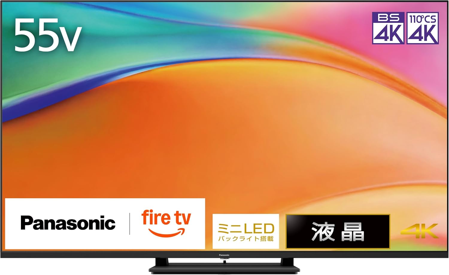 パナソニック 55V型 液晶 テレビ 4K TV-55W95B VIERA FireTV搭載 ミニLED 2025年フラグシップモデル