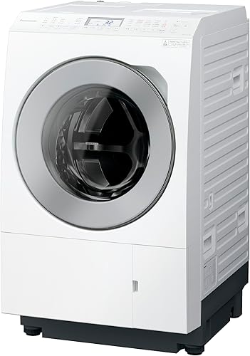 パナソニック ドラム式洗濯乾燥機 幅63.9cm 洗濯12kg/乾燥6kg 左開き NA-LX127DL-W マットホワイト トリプル自動投入 スマホで洗濯 温水スゴ落ち泡洗浄 はやふわ乾燥ヒートポンプ