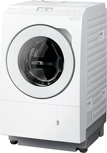 パナソニック ドラム式洗濯乾燥機 幅63.9cm 洗濯12kg/乾燥6kg 左開き NA-LX125CL-W マットホワイト トリプル自動投入 スゴ落ち泡洗浄 はやふわ乾燥 ヒートポンプ