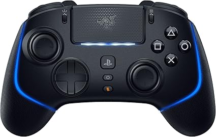 【PlayStation公式ライセンス商品】 Razer レイザー Wolverine V2 Pro ワイヤレス コントローラー プレイステーション PS5&PC対応 HyperSpeed Wireless メカタクタイル アクションボタン 8方向 マイクロスイッチ 方向キー 6つのマルチファンクションボタン Chroma RGB ウルヴァリン ブイツー プロ 【日本正規代理店保証品】