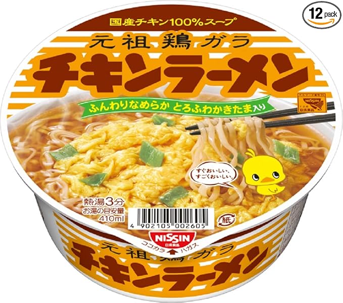 チキンラーメンどんぶり 日清食品 カップ麺 85g×12個
