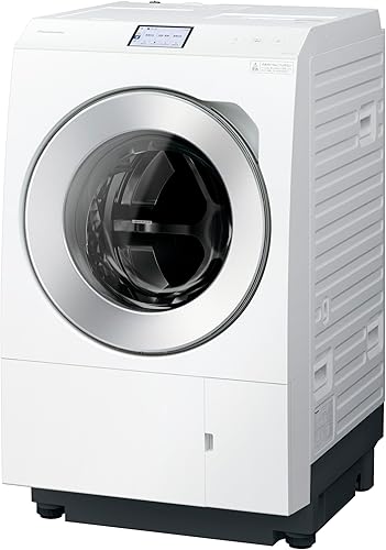 パナソニック ドラム式洗濯乾燥機 幅63.9cm 洗濯12kg/乾燥6kg 左開き NA-LX129DL-W マットホワイト トリプル自動投入 スマホで洗濯 温水スゴ落ち泡洗浄 ナノイーX はやふわ乾燥ヒートポンプ