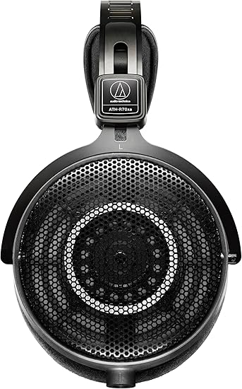 オーディオテクニカ ATH-R70xa 開放型 モニターヘッドホン 有線 【DTM ミックス マスタリング 音楽鑑賞 着脱式3.0m ケーブル ステレオ標準変換アダプター付き オープンバック スタジオモニター ヘッドホン】