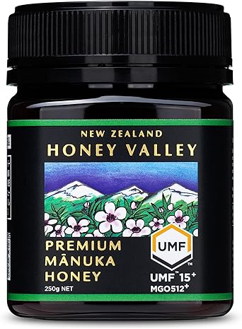 HONEY VALLEY プレミアム マヌカハニー UMF15+ MGO512+ 250g 正規品 100% Pure New Zealand Honey ハニーバレー