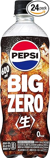 サントリー ペプシ BIG <生>ゼロ コーラ 600ml×24本