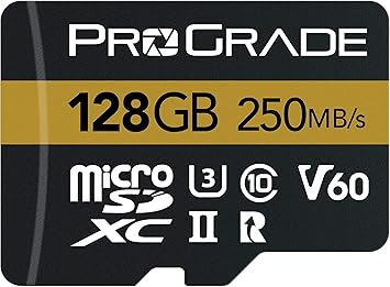 ProGrade Digital microSDXC UHS-II V60 GOLD 128GB プログレードデジタル 正規輸入品【Amazon.co.jp限定】