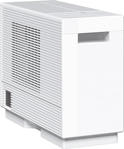 パナソニック 衣類乾燥除湿機 デシカント方式 省スペース設計 ニオイの原因菌を除菌 ナノイーX4.8兆 F-YZXJ60B-W