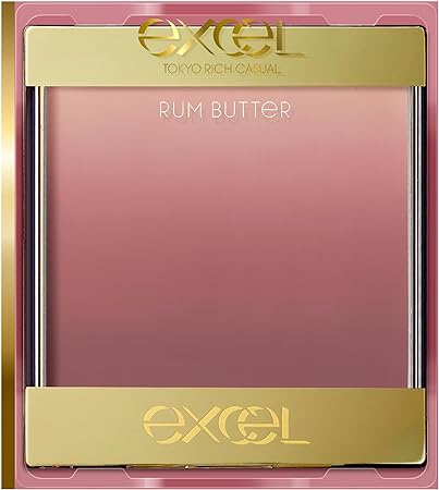 excel(エクセル) オーラティック ブラッシュ AB08 ラムバター チーク グラデーション