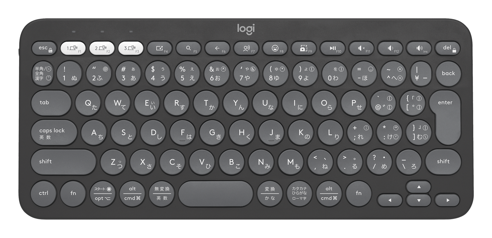 ロジクール PEBBLE KEYS 2 K380s(グラファイト)